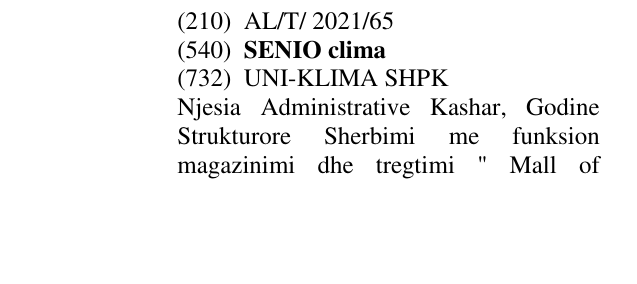 Zëri i markës SENIO clima në buletin