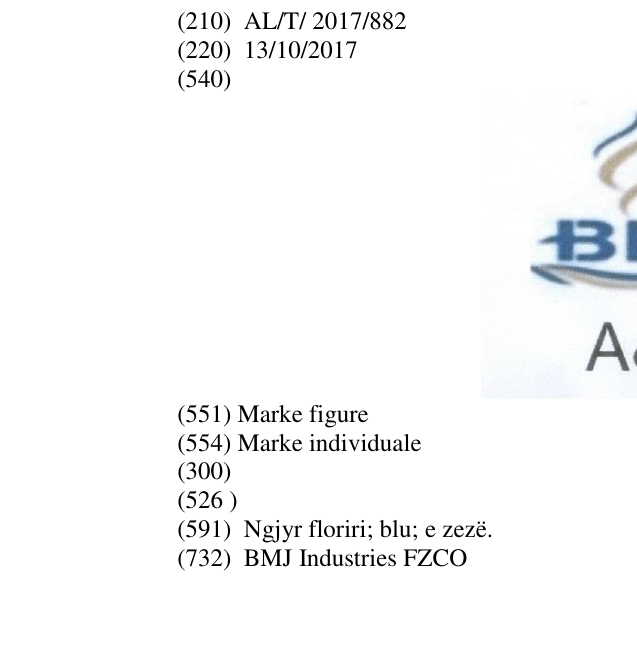 Zëri i markës BMJ A&B në buletin