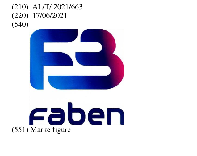 Zëri i markës FB FABEN në buletin