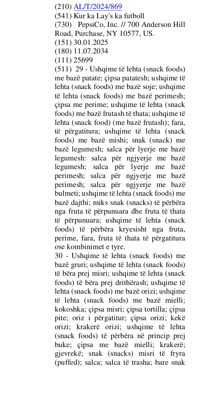Zëri i markës Kur ka Lay's ka futboll në buletin