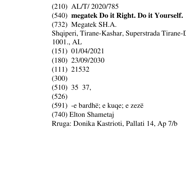 Zëri i markës megatek Do it Right. Do it Yourself. në buletin