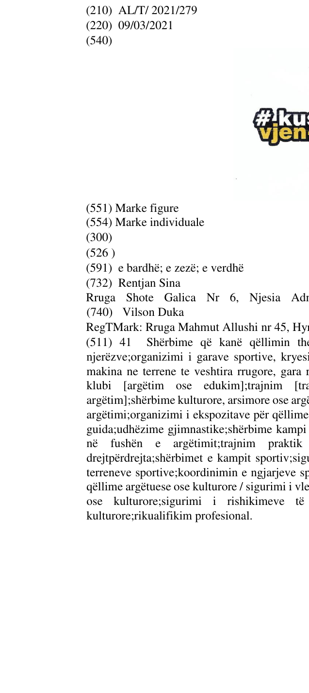 Zëri i markës # kush vjen-vjen në buletin