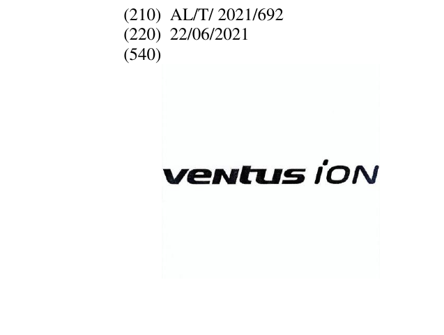 Zëri i markës ventus iON në buletin