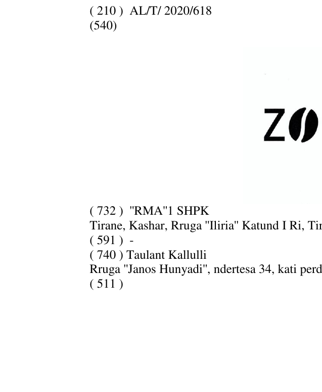 Zëri i markës ZONE në buletin