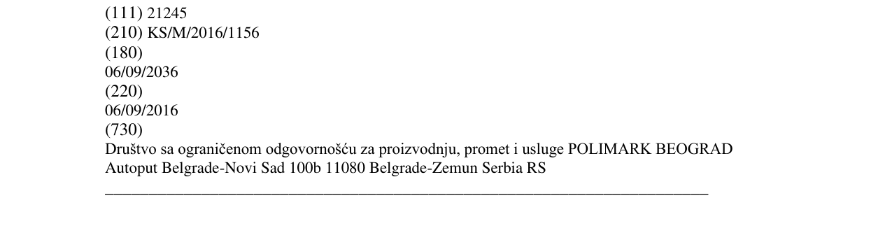 Zëri i markës PLANTINO në buletin