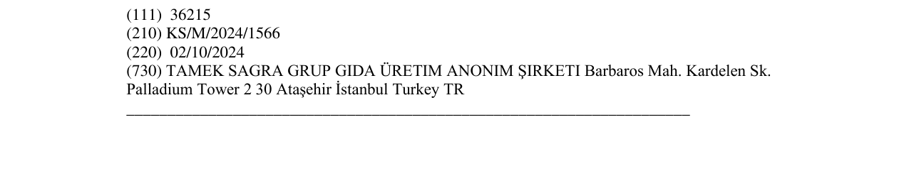 Zëri i markës TAMEK në buletin