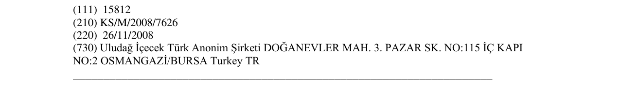 Zëri i markës Markë figurative në buletin