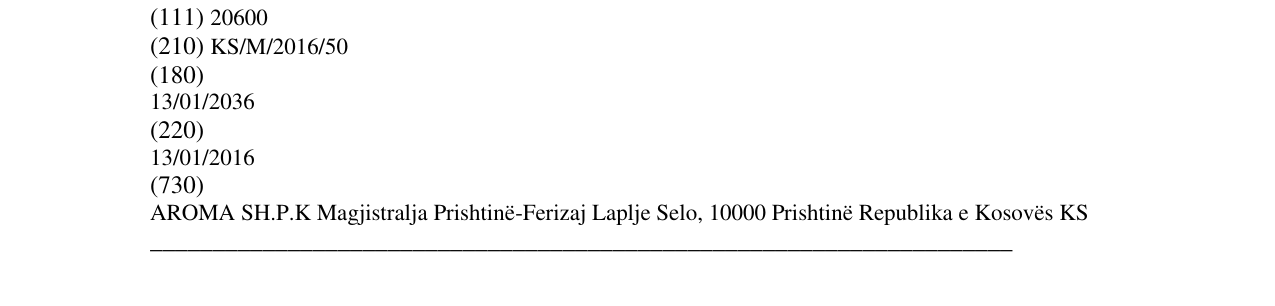 Zëri i markës Premium në buletin