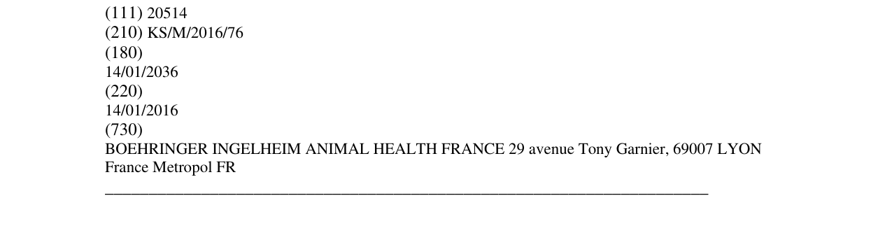 Zëri i markës FRONTLINE PET CARE në buletin