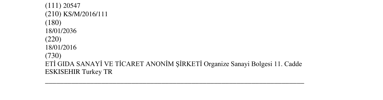 Zëri i markës Markë figurative në buletin