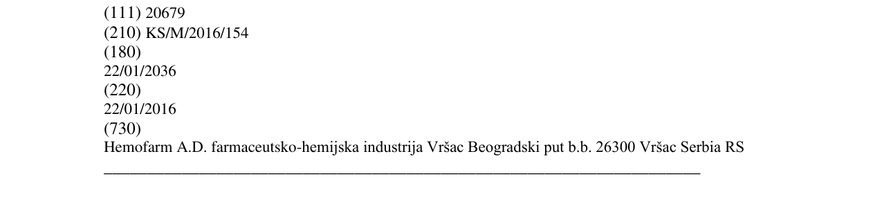 Zëri i markës IBUMAX në buletin