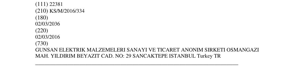 Zëri i markës Markë figurative në buletin