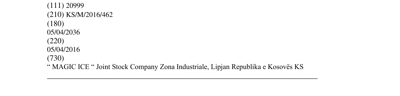 Zëri i markës Markë figurative në buletin