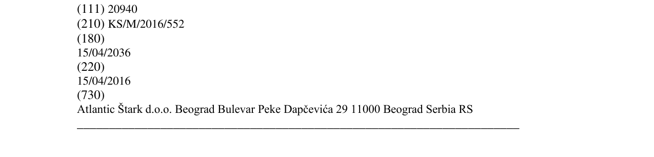 Zëri i markës Smoki në buletin