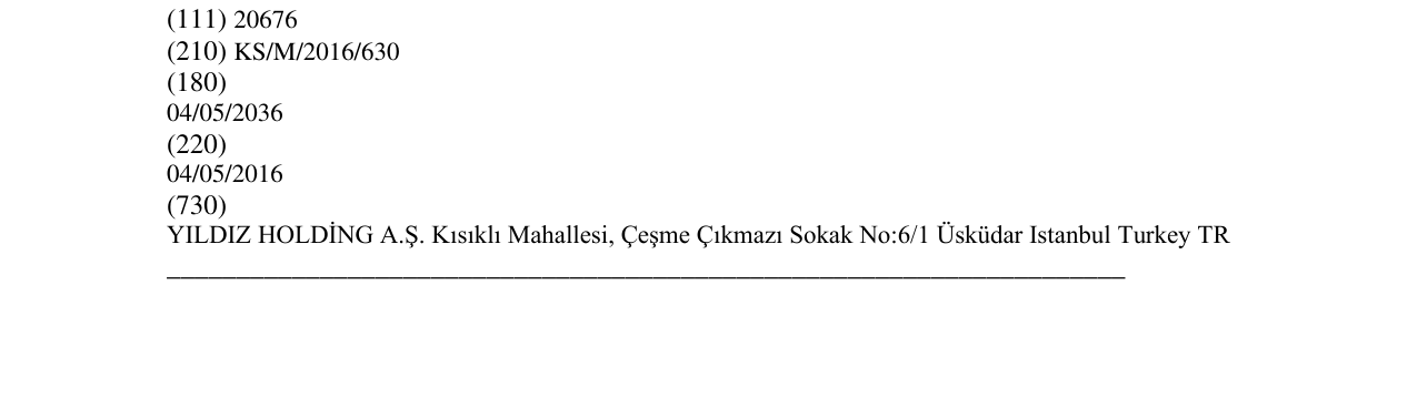 Zëri i markës ÜLKER O'LA LA në buletin