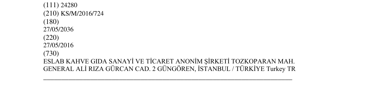 Zëri i markës ESPRESSOLAB në buletin