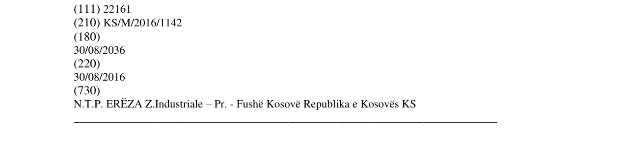 Zëri i markës MOBILERI erëza në buletin
