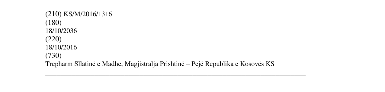 Zëri i markës Phenocillin në buletin