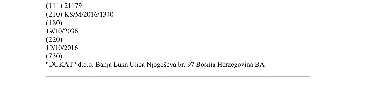 Zëri i markës nevex në buletin