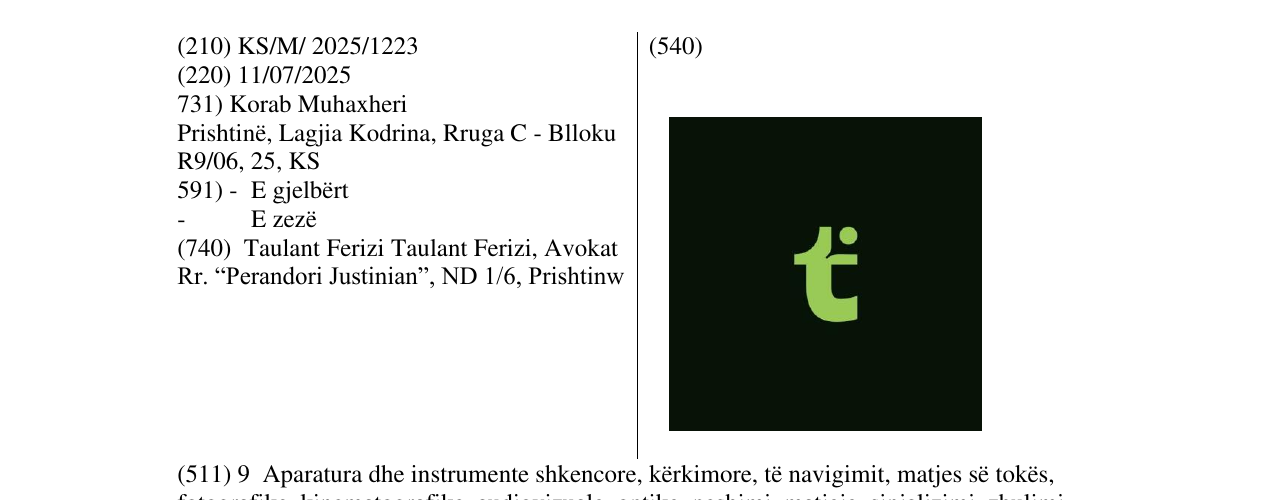 Zëri i markës t në buletin