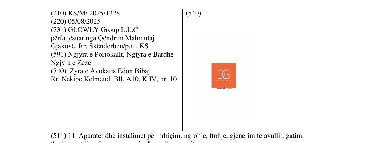 Zëri i markës GG në buletin