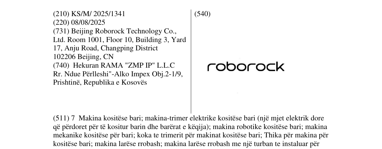 Zëri i markës roborock në buletin