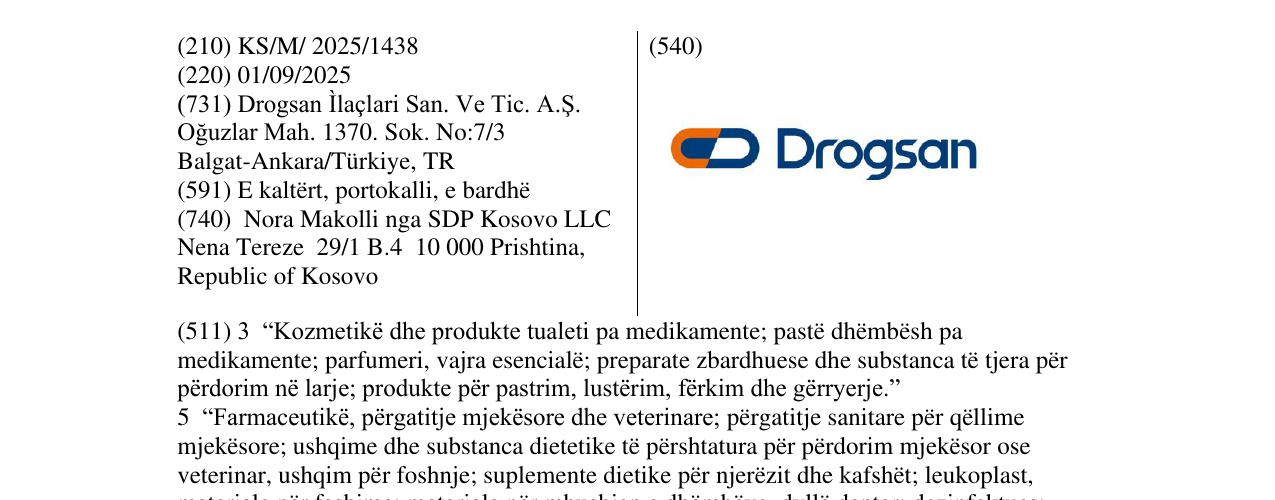 Zëri i markës Drogsan në buletin