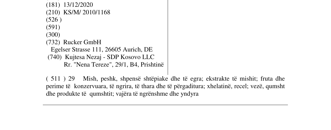 Zëri i markës OBA në buletin