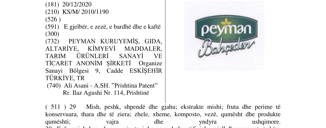 Zëri i markës peyman - Bahçeden në buletin