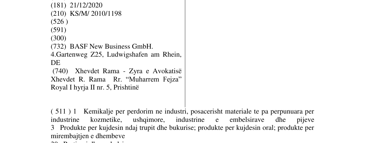 Zëri i markës Pro-T-Action në buletin