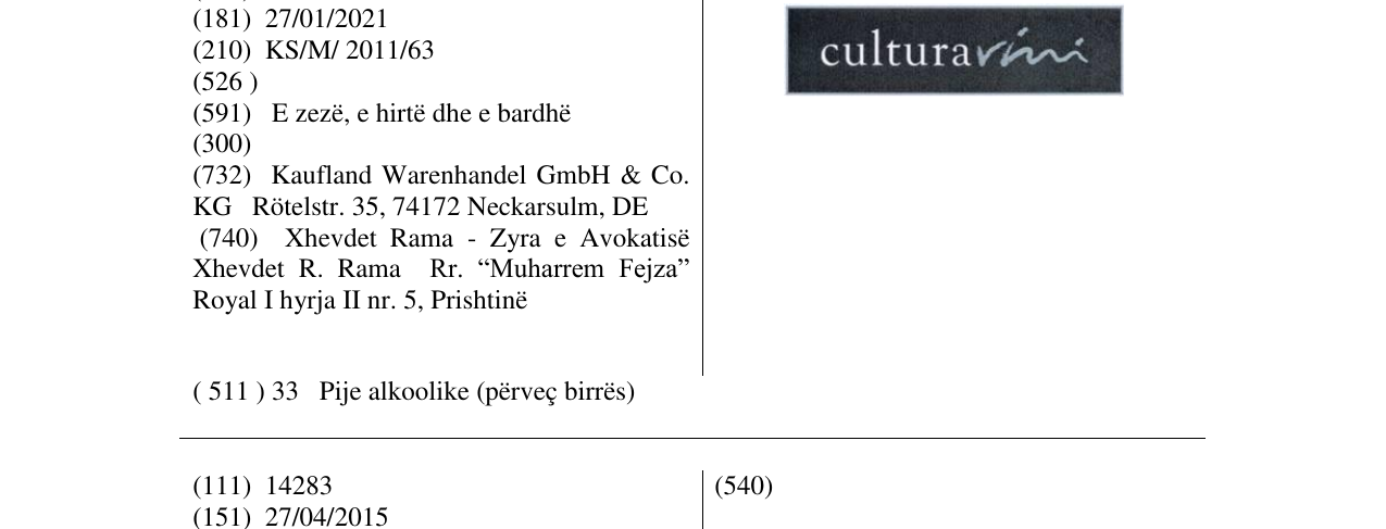 La voce del marchio cultura vini nel bollettino