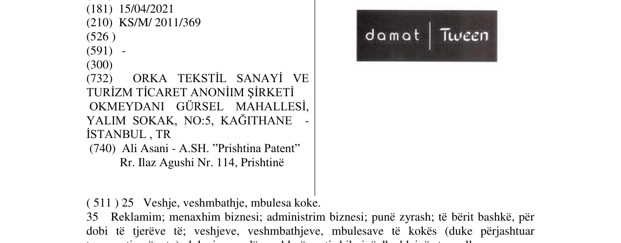 Zëri i markës damat | Tween në buletin