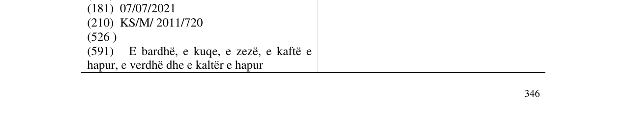 Zëri i markës Kraš Express në buletin