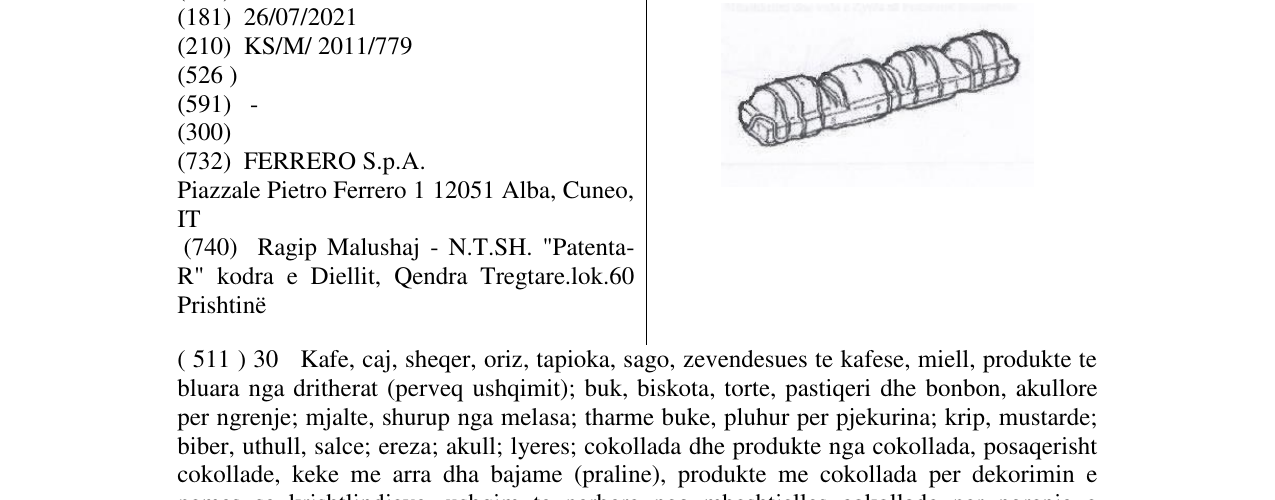 Zëri i markës SNACK DEVICE në buletin
