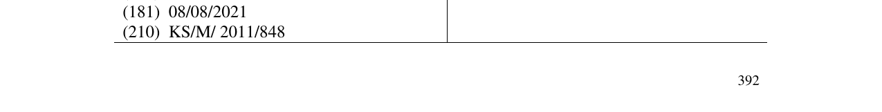 Zëri i markës TERRA MATER në buletin