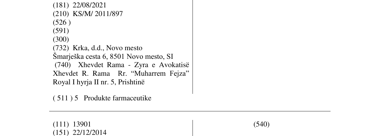 Zëri i markës PLUSVAL në buletin