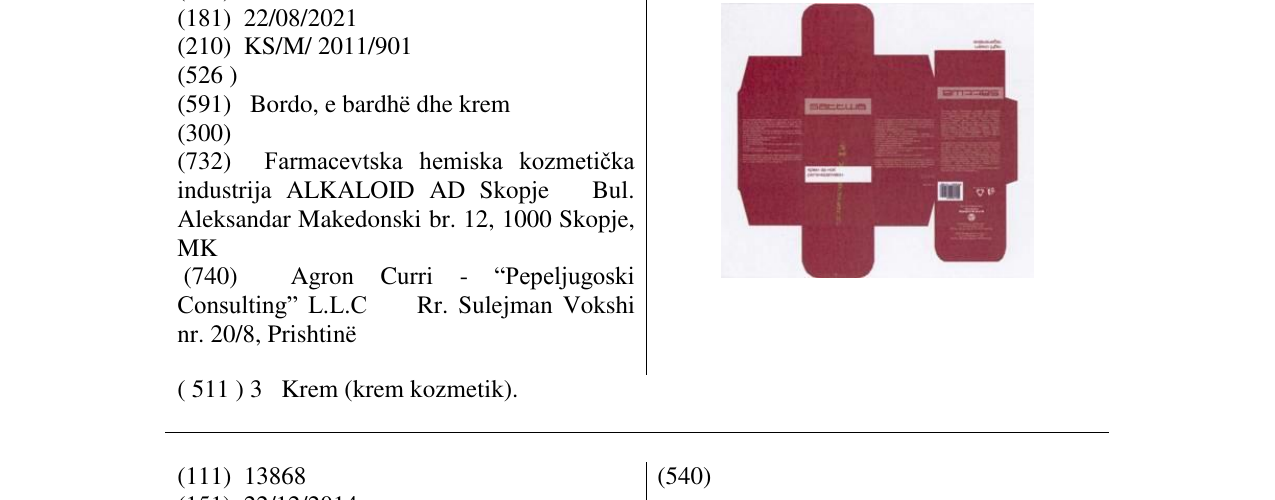 Zëri i markës SATTWA në buletin