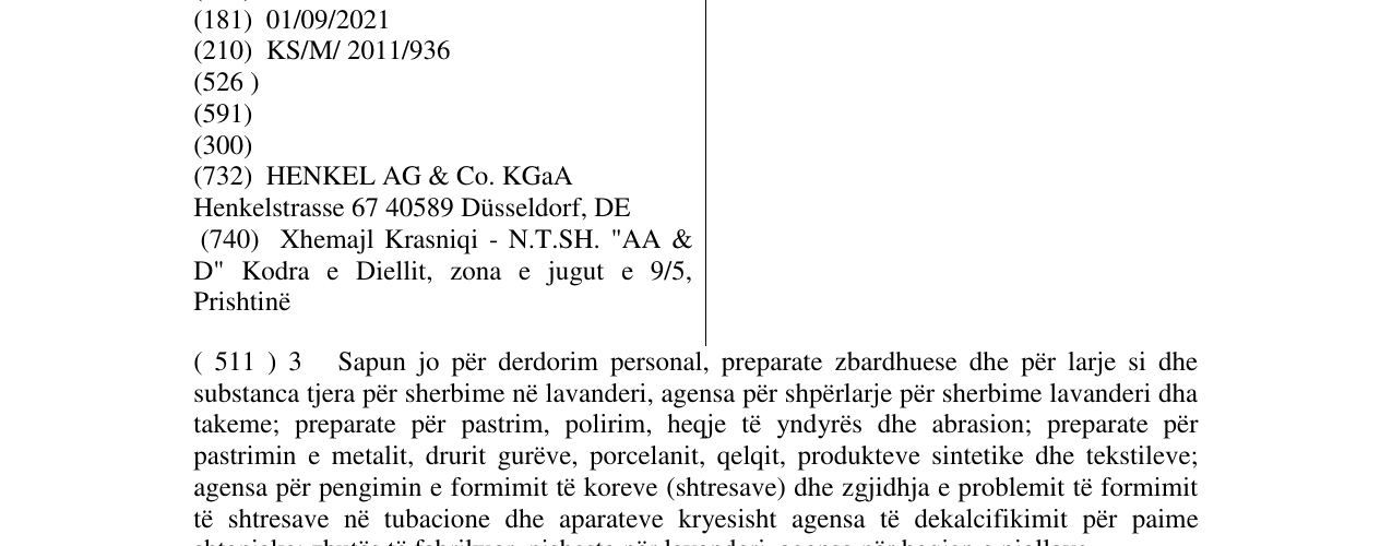 Zëri i markës 3xAction në buletin
