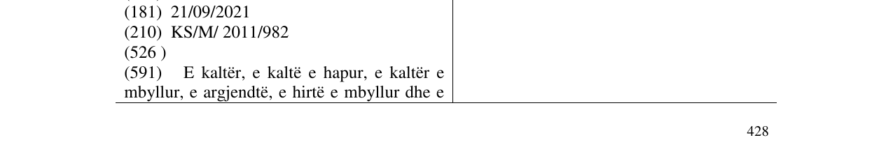 Zëri i markës Winston në buletin