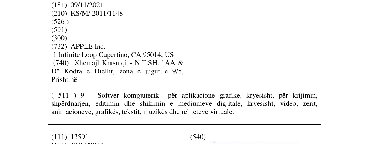 Zëri i markës QUICKTIME në buletin