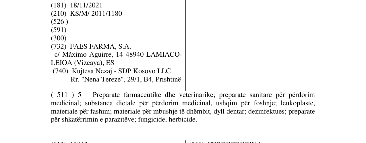 Zëri i markës POSITON në buletin