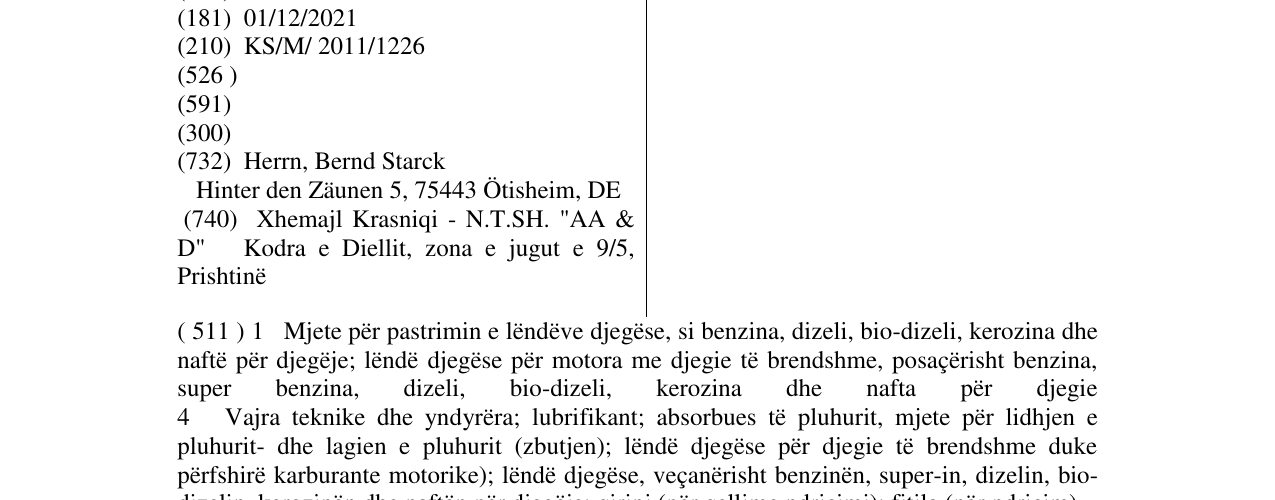Zëri i markës XMILE në buletin