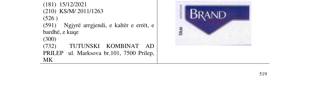 Zëri i markës BRAND në buletin