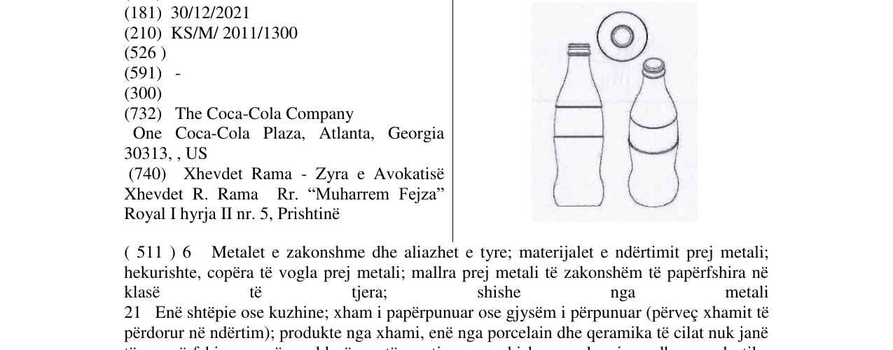 Zëri i markës Markë figurative në buletin