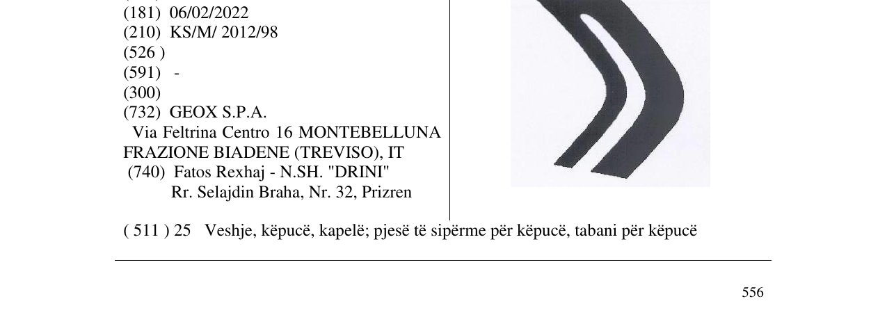 Zëri i markës Markë figurative në buletin