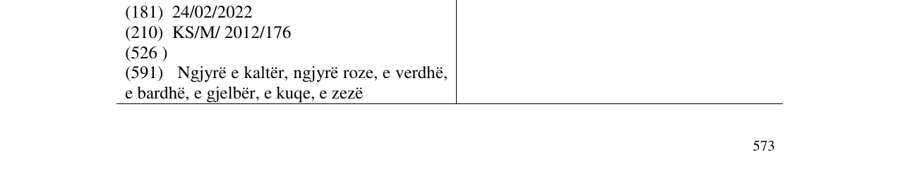 Zëri i markës Becutan në buletin