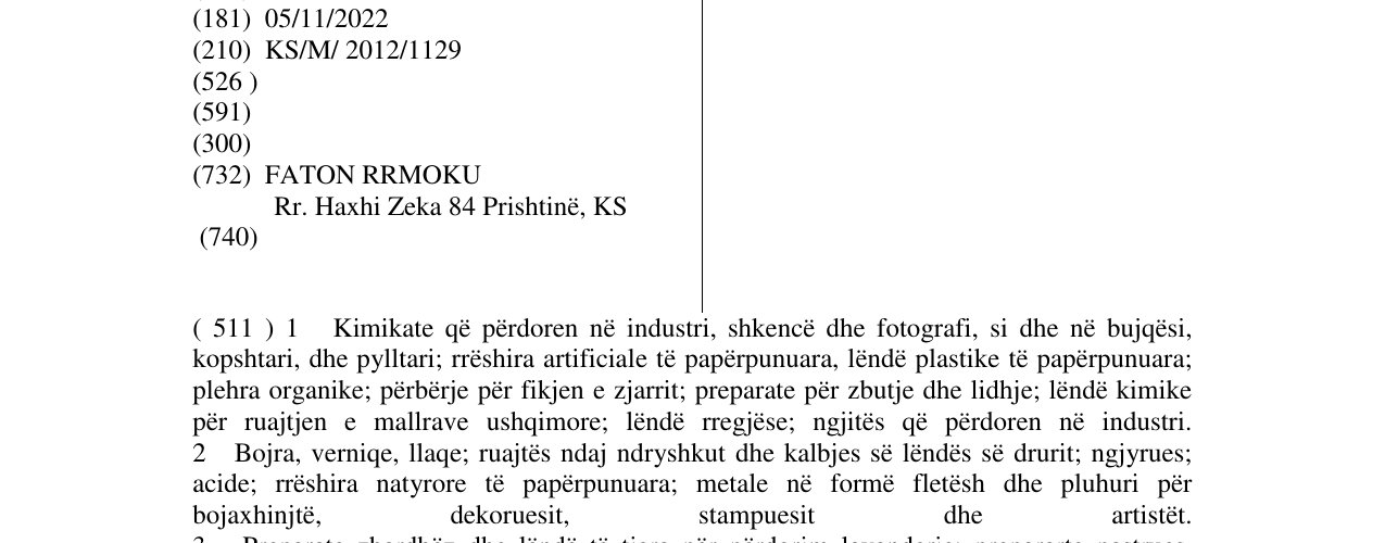 Zëri i markës INTERCOOM në buletin