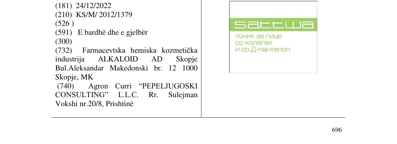Zëri i markës sattwa në buletin