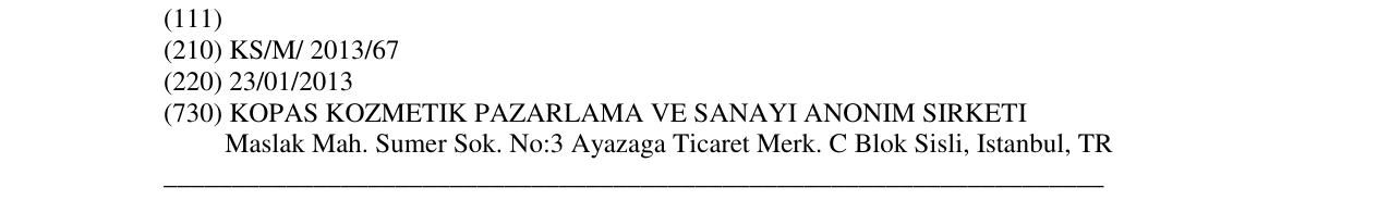 Zëri i markës Markë figurative në buletin
