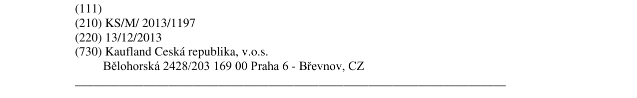 Zëri i markës Bianco M në buletin